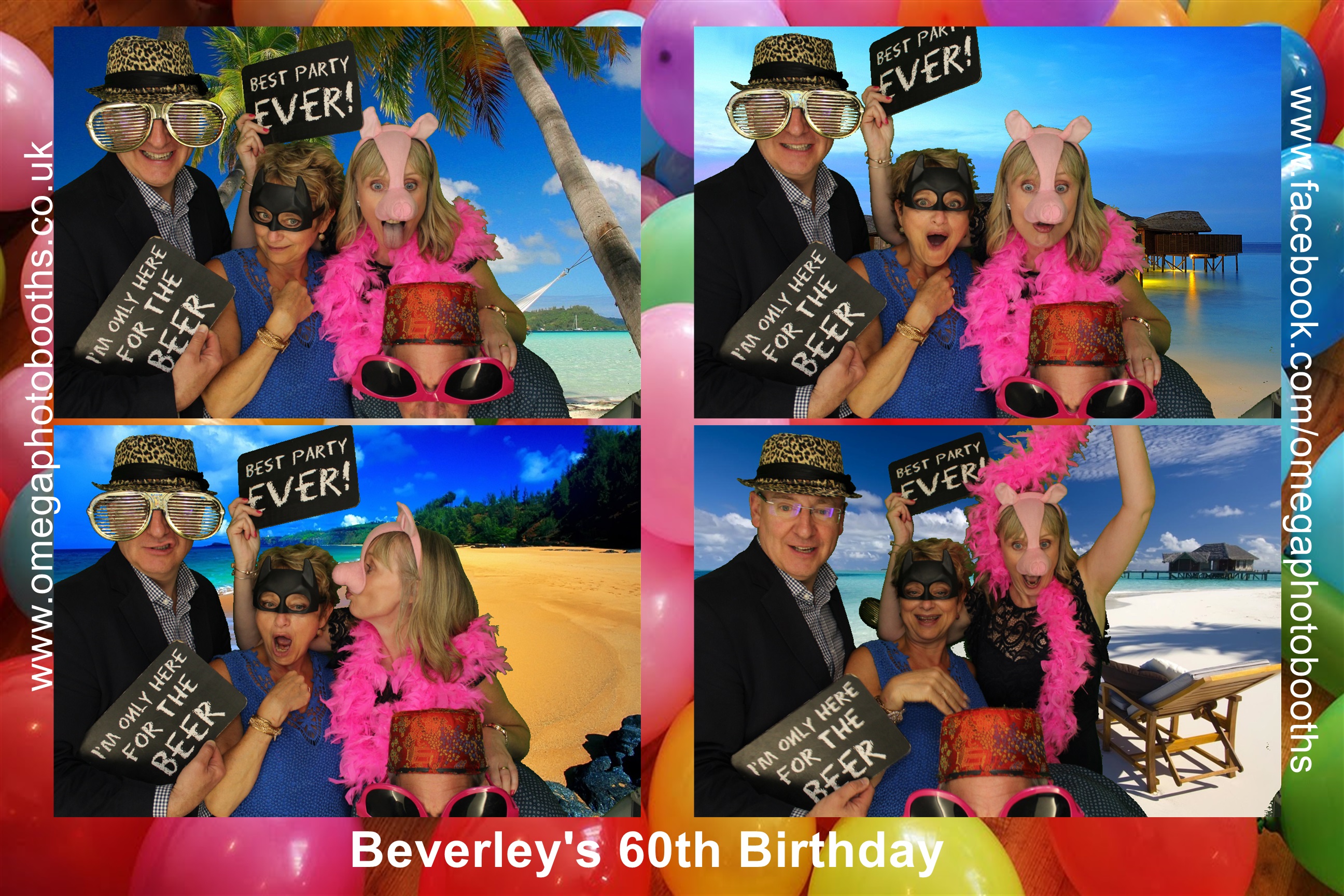 Beverley's 60th Birthday | View more photos from the event at gallery.omegaphotobooths.co.uk/u/Omega-Photobooths/Beverleys-60th-Birthday